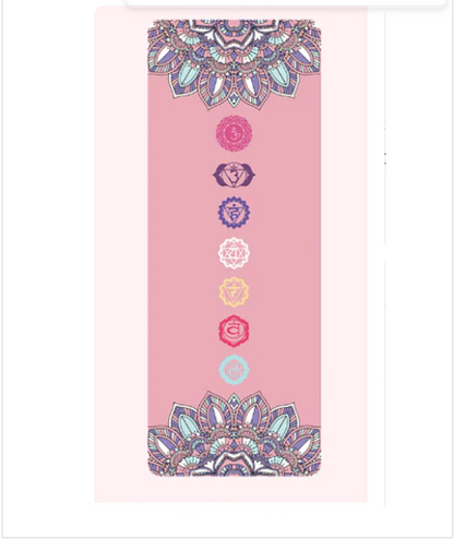 Elephant Print Yoga Mat