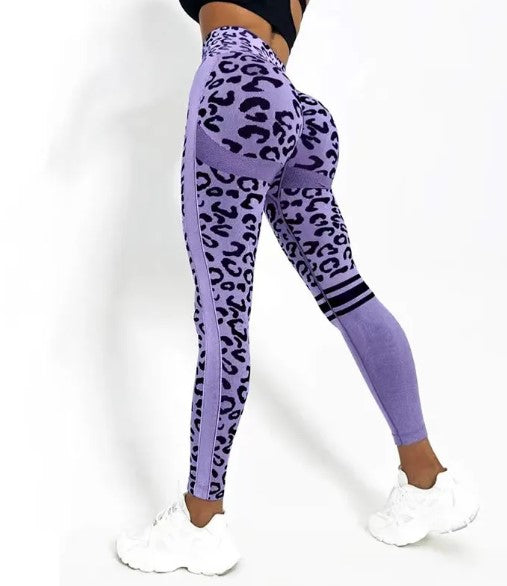 Leopard Print Yoga Tights