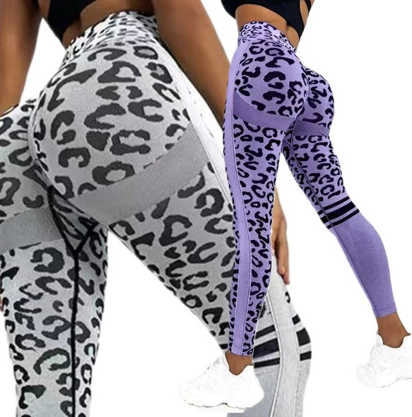 Leopard Print Yoga Tights