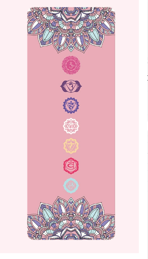 Elephant Print Yoga Mat